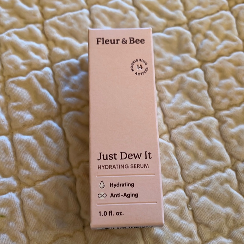 NIB FLEUR & BEE Just Dew It Hydrating Serum